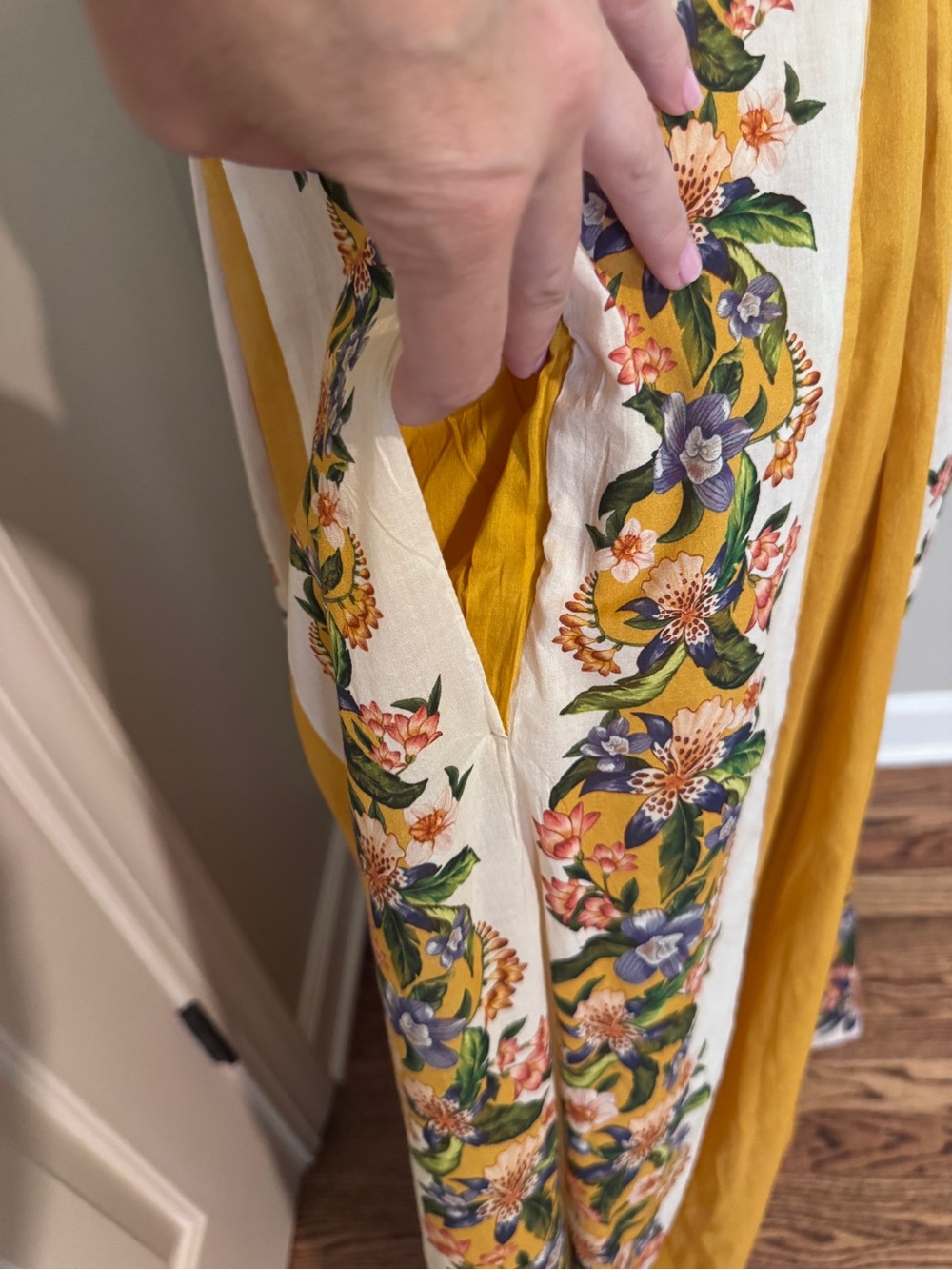 Farm Rio Sand Hilo Striped Maxi Sundress - Picture 4 of 12